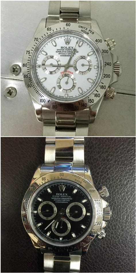 rolex daytona replica vs real|rolex daytona real or fake.